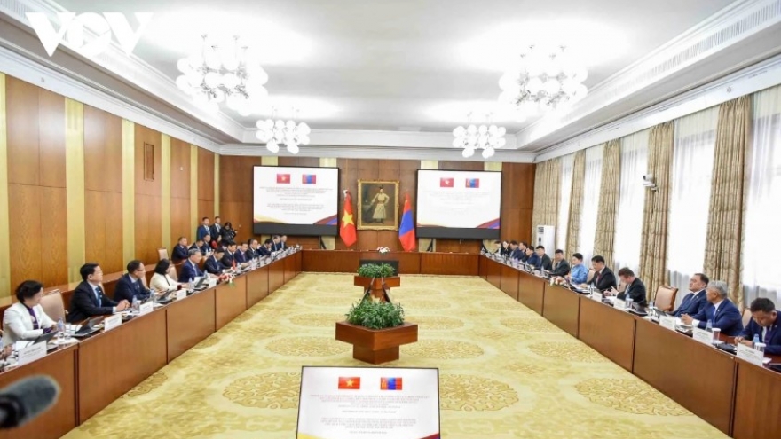 Vietnamese, Mongolian leaders hold high-level talks